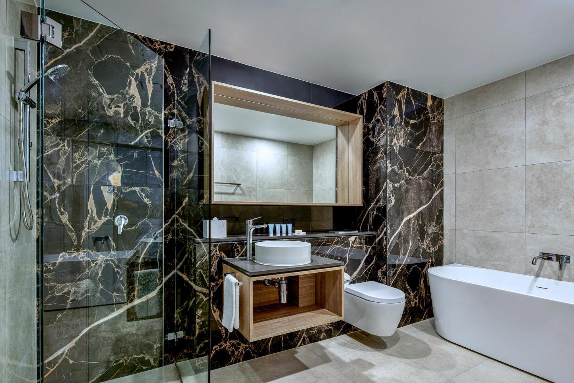 Meriton Suites Liverpool Zewnętrze zdjęcie Bathroom